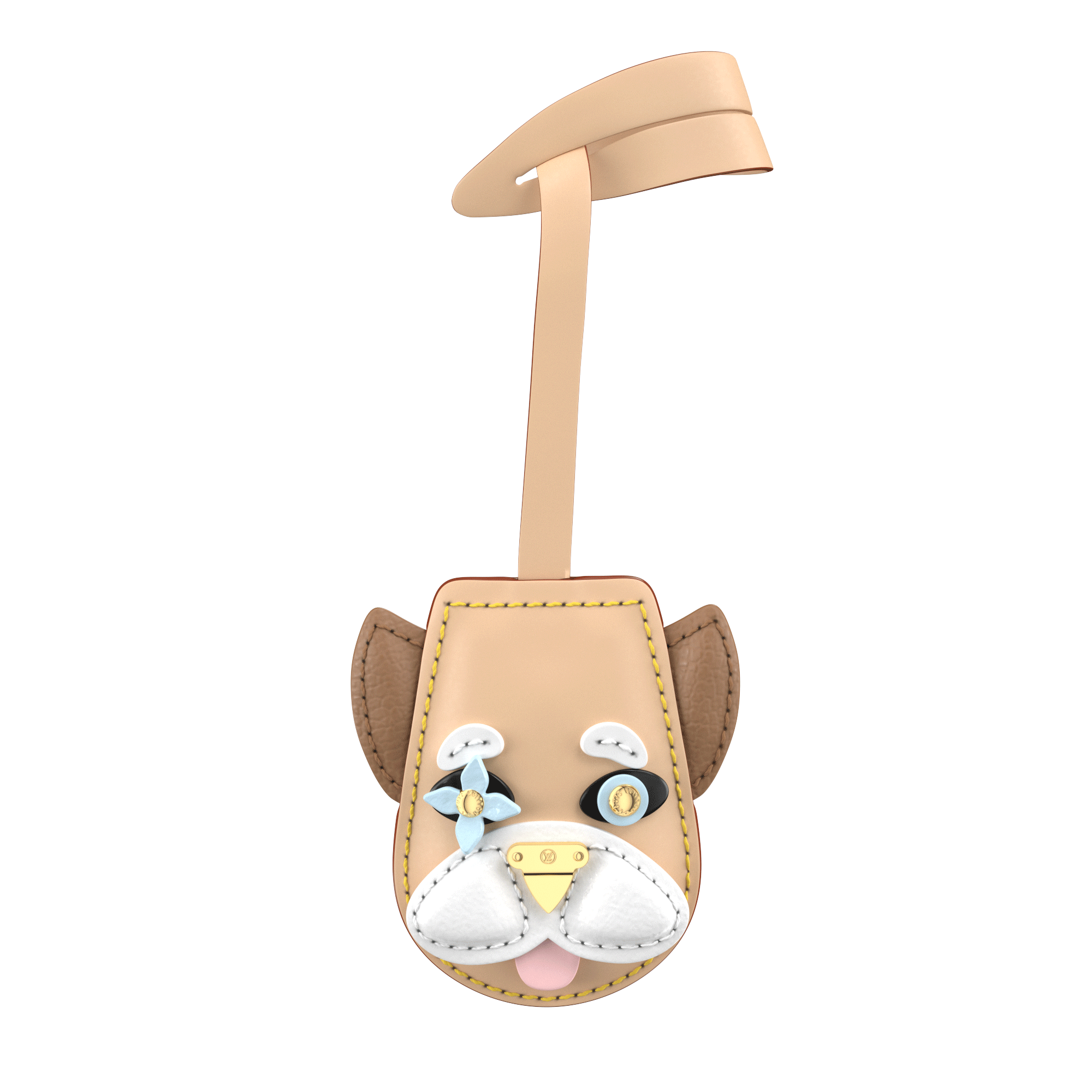Keybell LV&I White Poodle - Bag Accessories - M2A242 | LOUIS VUITTON